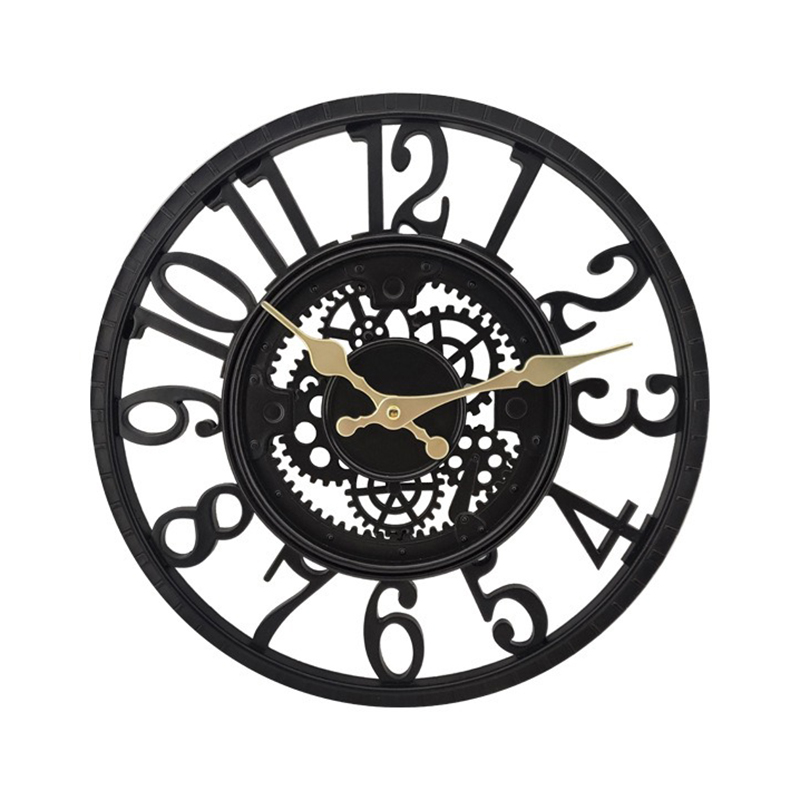 Resin Art Clock - Уличные настенные часы, водонепроницаемые, ретро, из