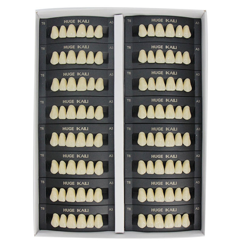 Resin Art Case - 4/12/16 компл./кор., зубы из стоматологической смолы,