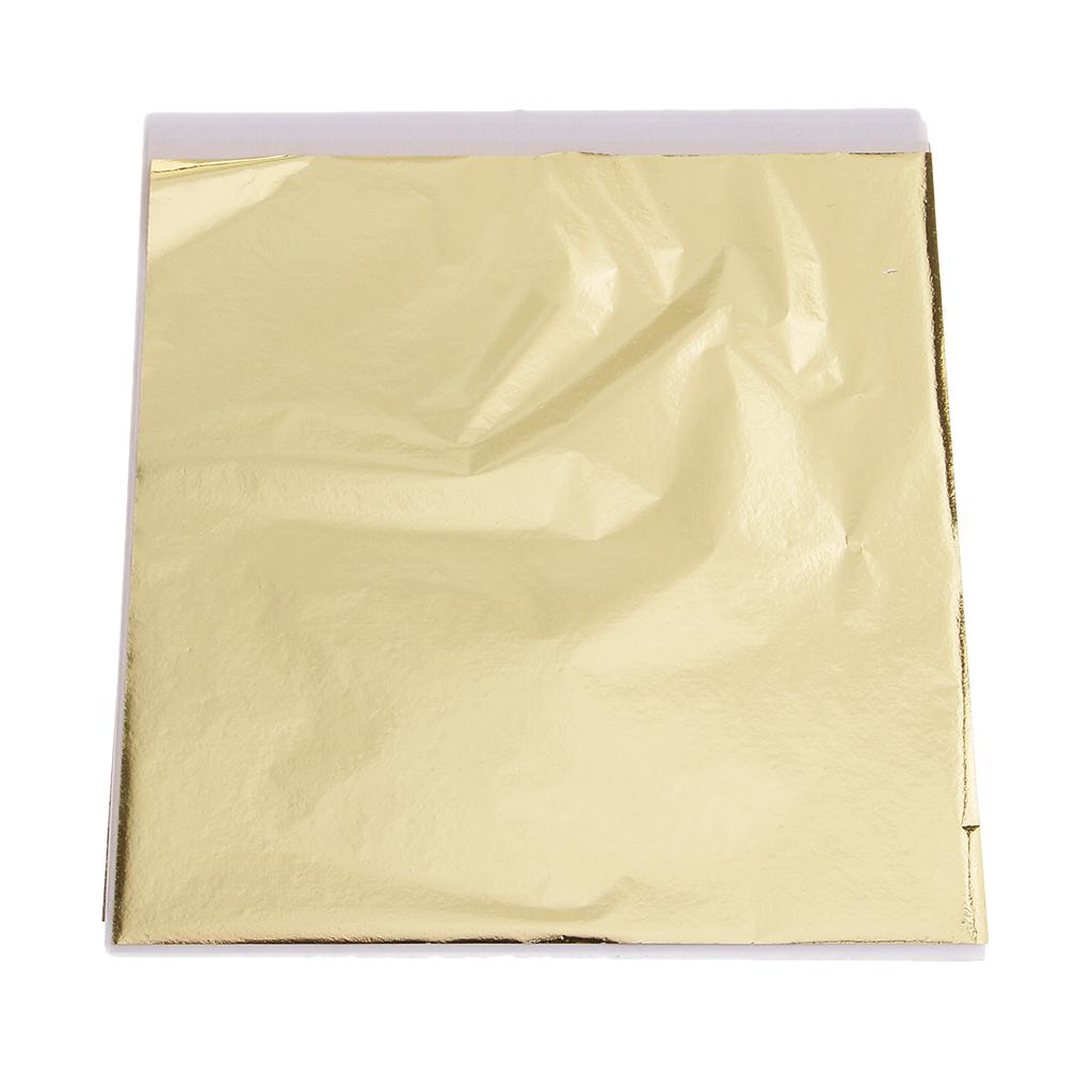Gold Leaf Foil - 100x14 см листы сусального золота позолота