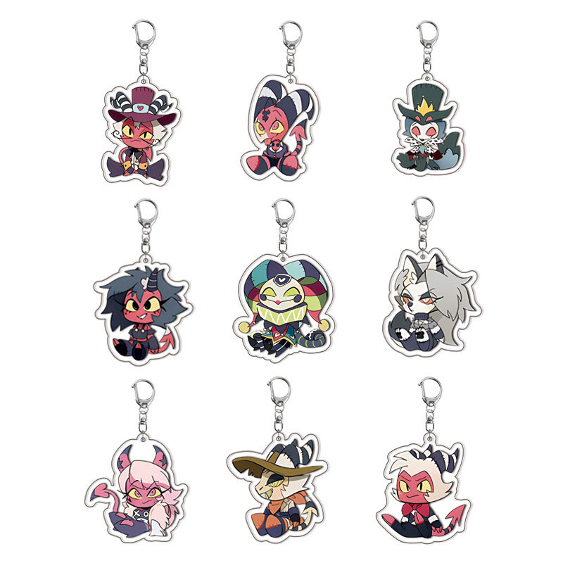 Resin Art Store - Новые акриловые брелоки Hazbin Hotel: популярные