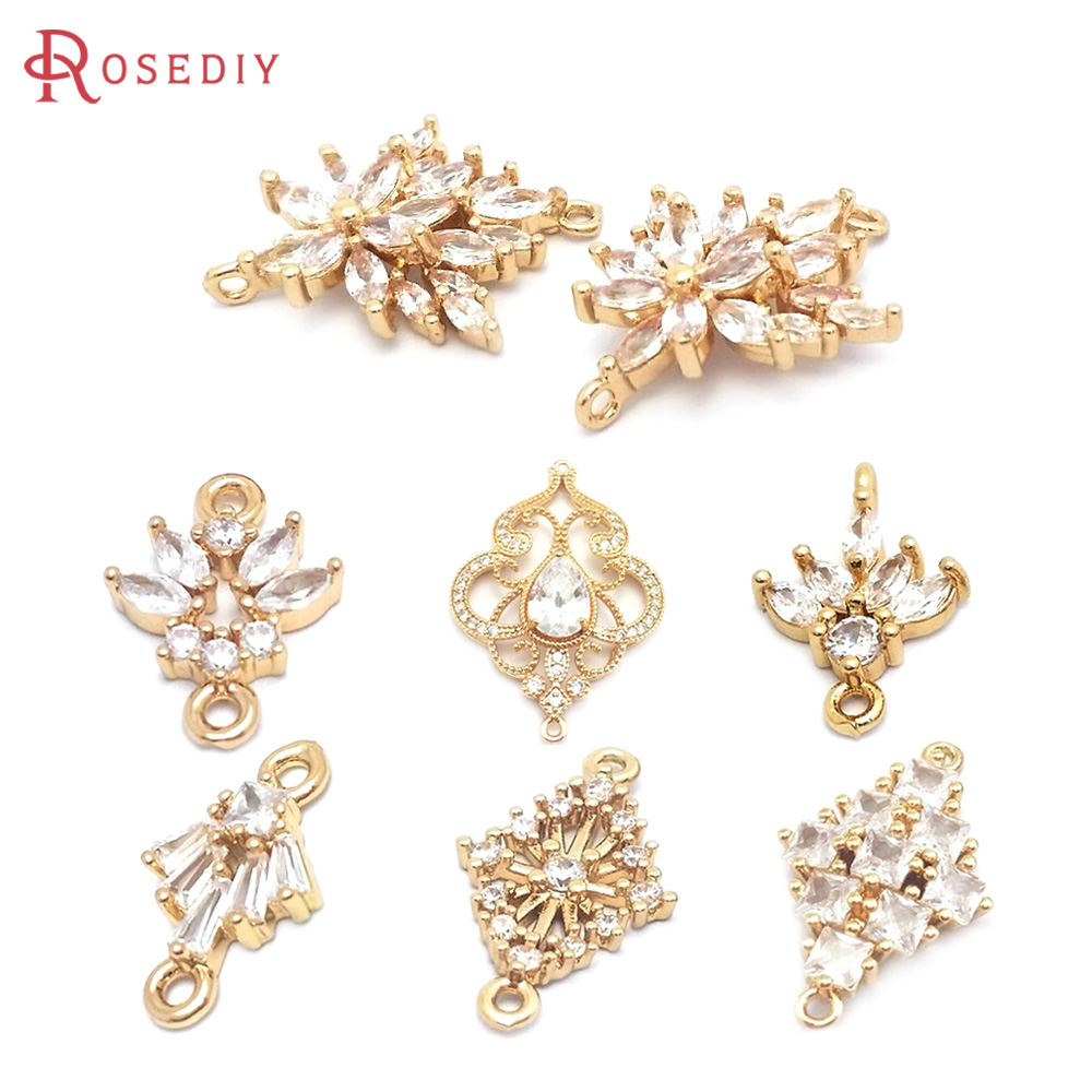 Gold Leaf Foil - Высокое качество, 18-каратное золото, латунь, циркон,