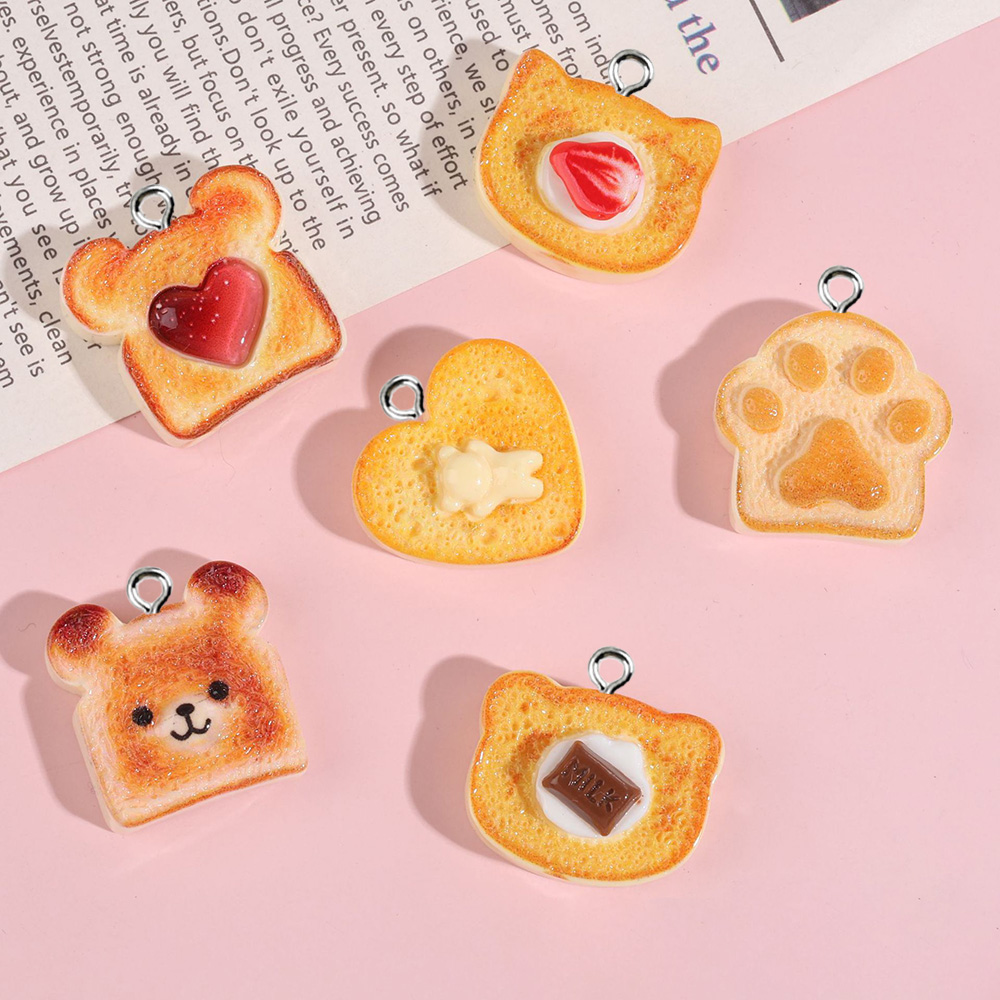 Resin Art Gift Ideas - 10 шт. милых смоляных подвесок в