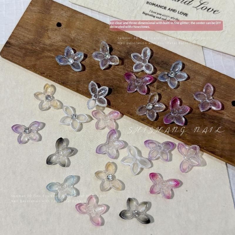 Resin Art Using Flowers - 30 шт./упаковка 3D-украшения для ногтей в
