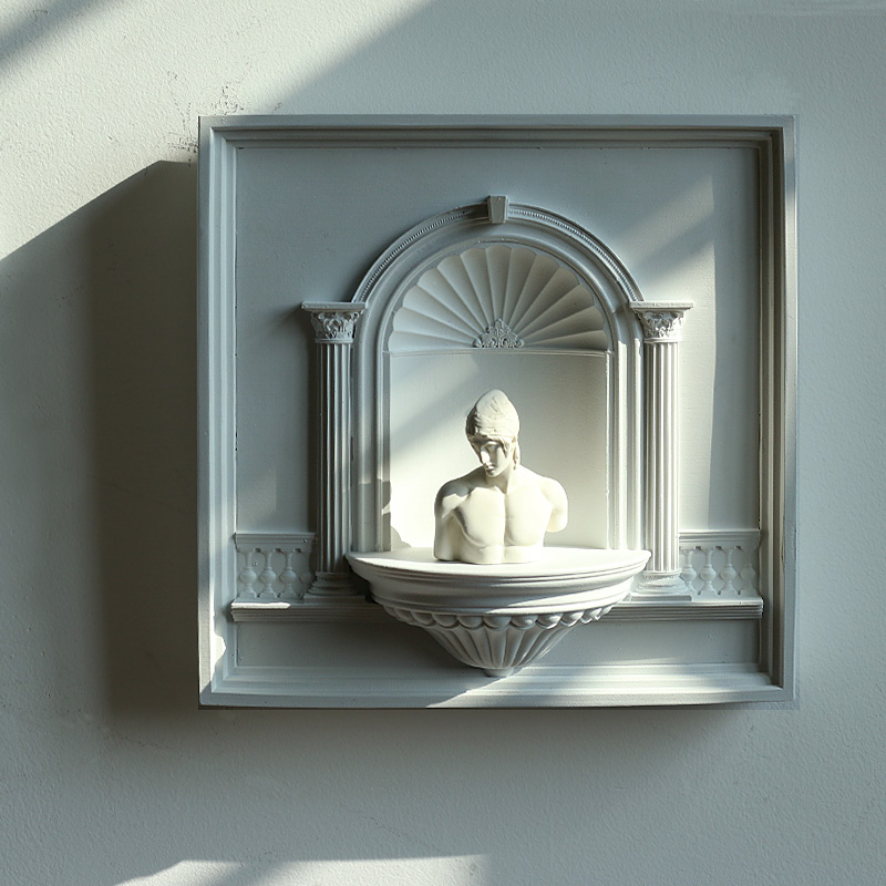 Resin Art Clock - ‌ Французский винтажный настенный рисунок, настенная