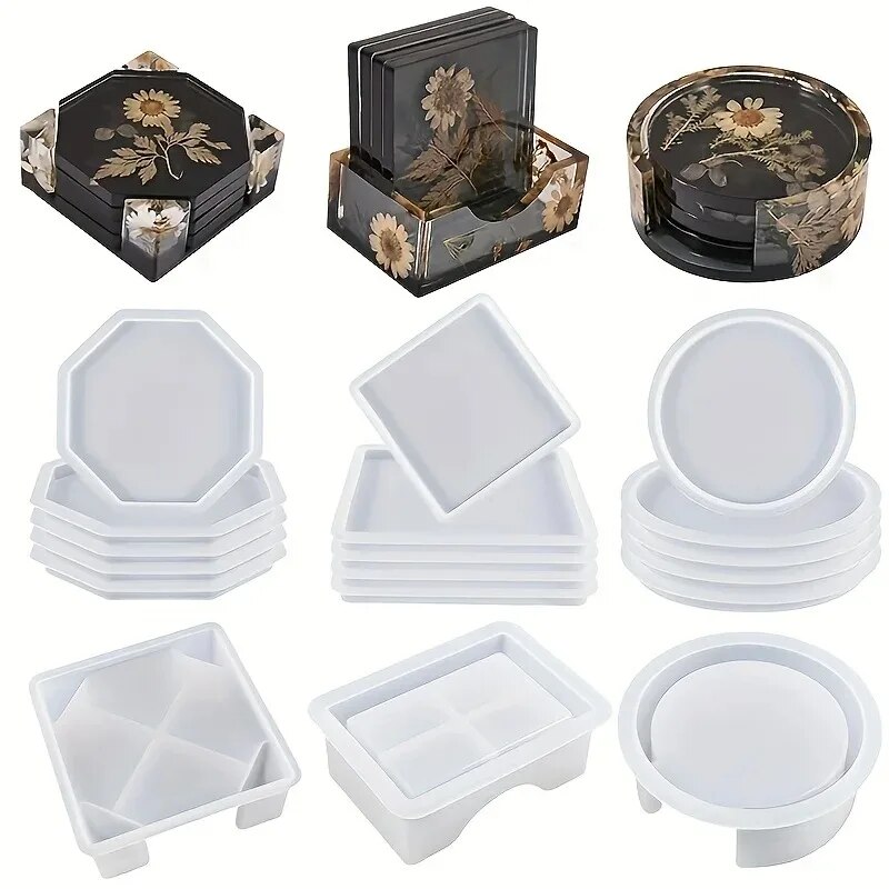 Resin Art Case - Набор форм для подставок из смолы