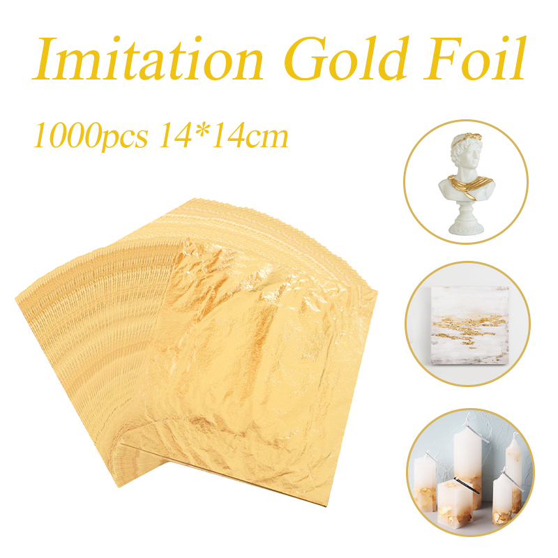 Gold Leaf Foil - Листы из фольги с имитацией золотых