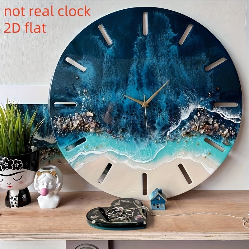 Resin Art Clock - Формы для часов своими руками, большие