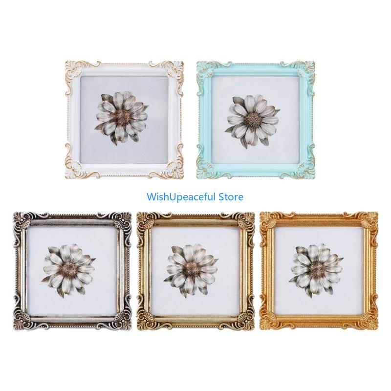 Resin Art Photo Frame - 34YA Ретро фоторамка, декоративная фоторамка, античная