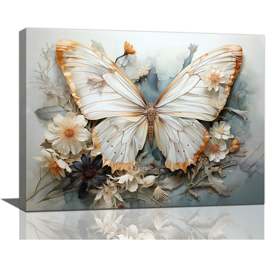 Resin Art Images - Комплект алмазной живописи с цветком бабочки,