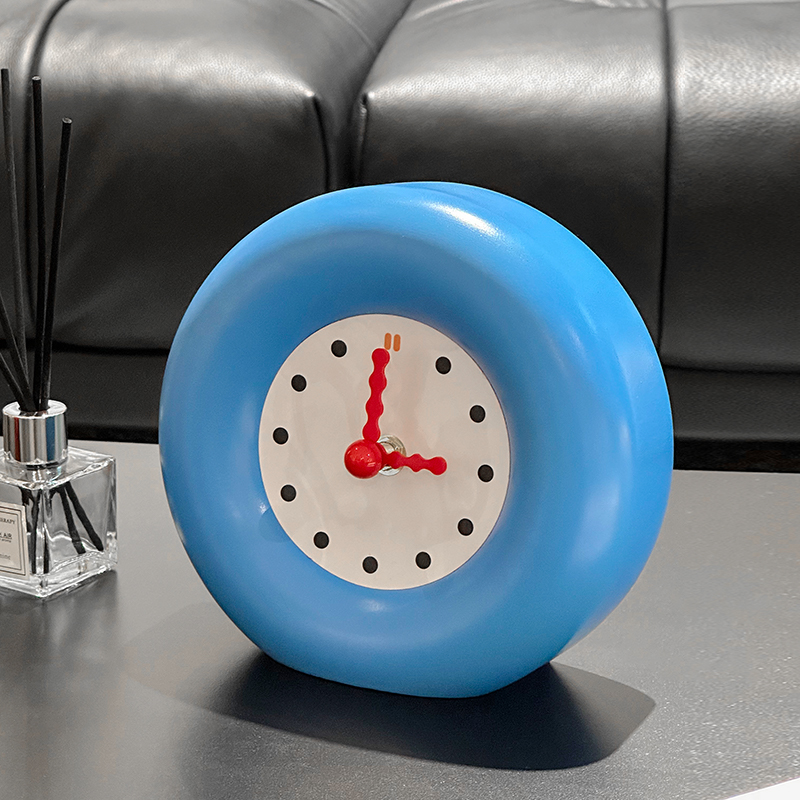 Resin Art Clock - Современное искусство допаминовые часы орнамент для