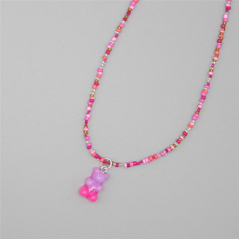 Новый богемный корейский любов – обзор и цена Resin Art Necklace