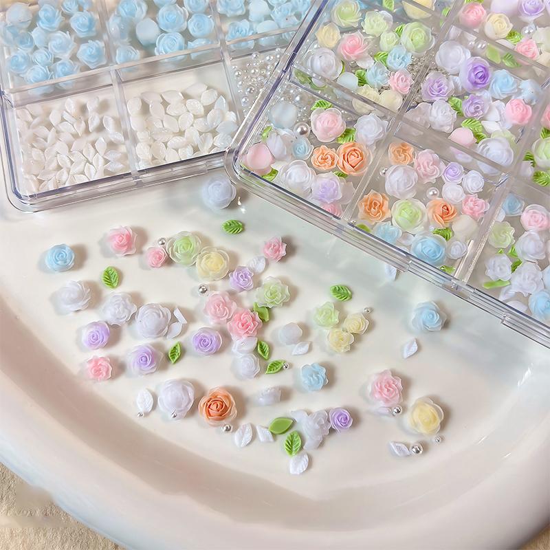 Набор для 3D-дизайна ногтей: 6 – обзор и цена Resin Art Using Flowers