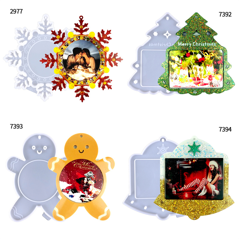 Рождественская фоторамка из эп – обзор и цена Resin Art Photo Frame