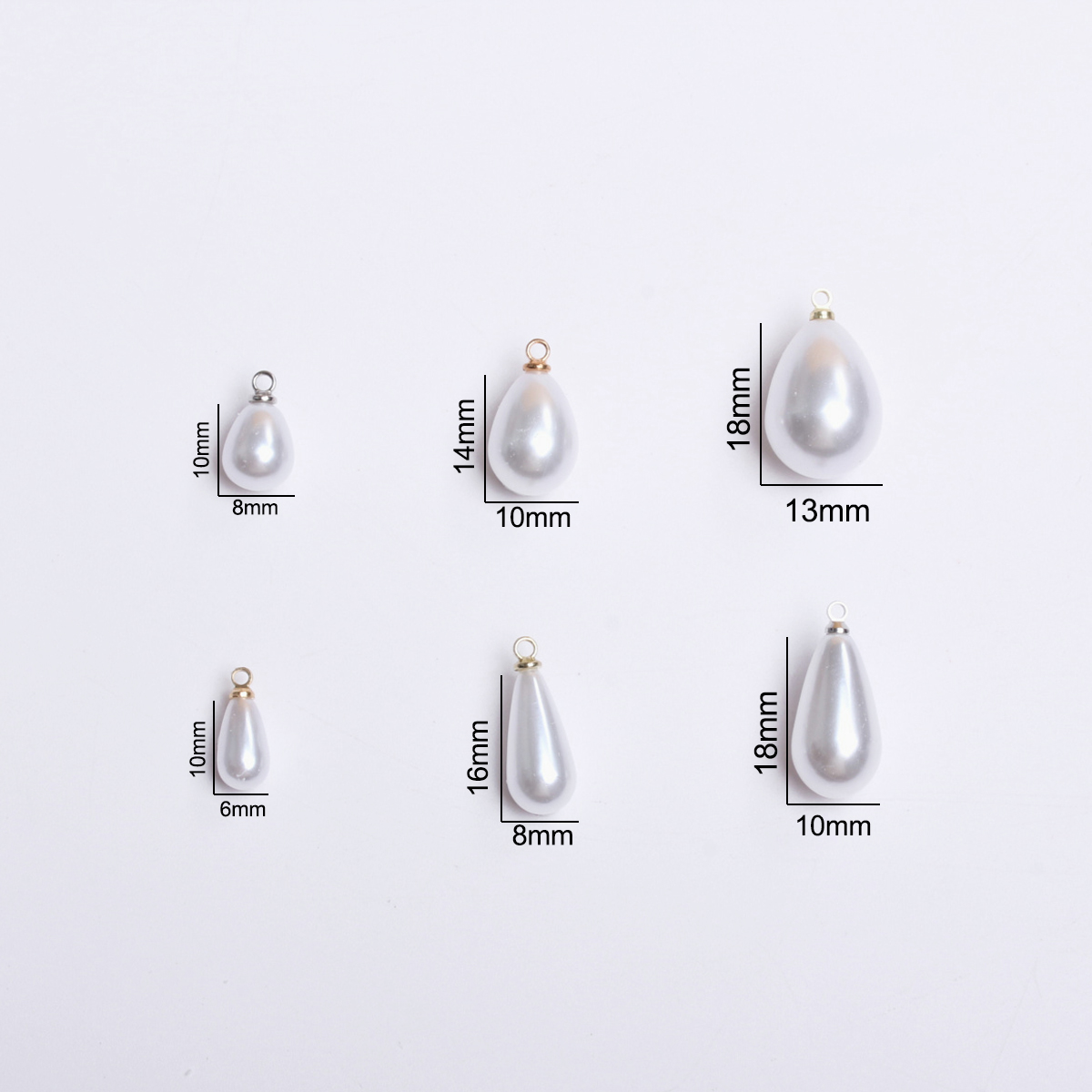 100 шт./пакет 10/14/16/18 мм я – обзор и цена Resin Art Necklace