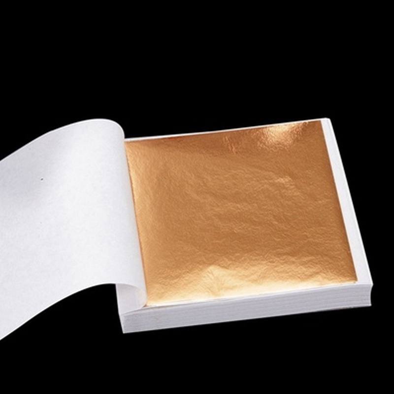 100 шт., листы бумаги для худо – обзор и цена Gold Leaf Foil