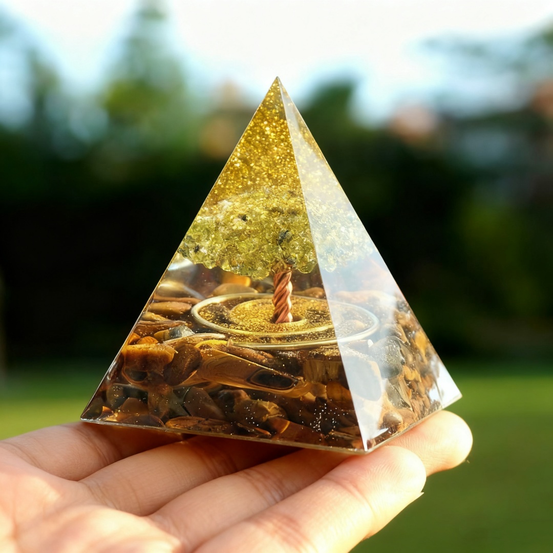 1 шт. перидот с тигровым глазо – обзор и цена Resin Art Tree