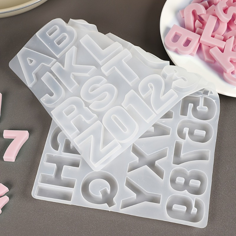 Силиконовая форма для подвесок – обзор и цена Resin Art Alphabet