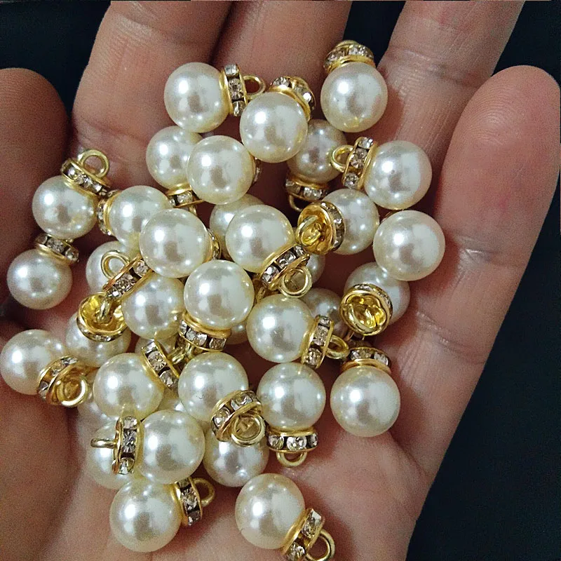 30 шт. круглый жемчужный брилл – обзор и цена Resin Art For Wedding Gift