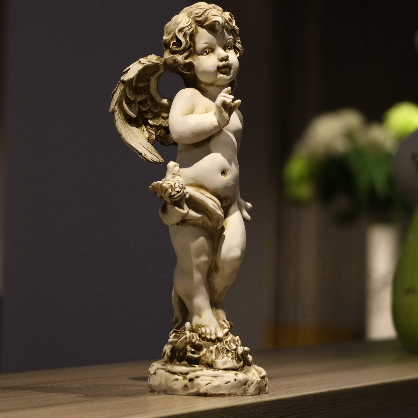 Ретро-фигурка ангела из смолы, – обзор и цена Resin Art For Wedding Gift