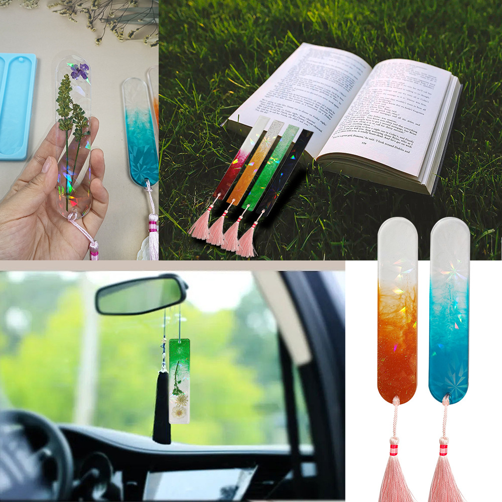 Новая лазерная закладка, силик – обзор и цена Resin Art Bookmark