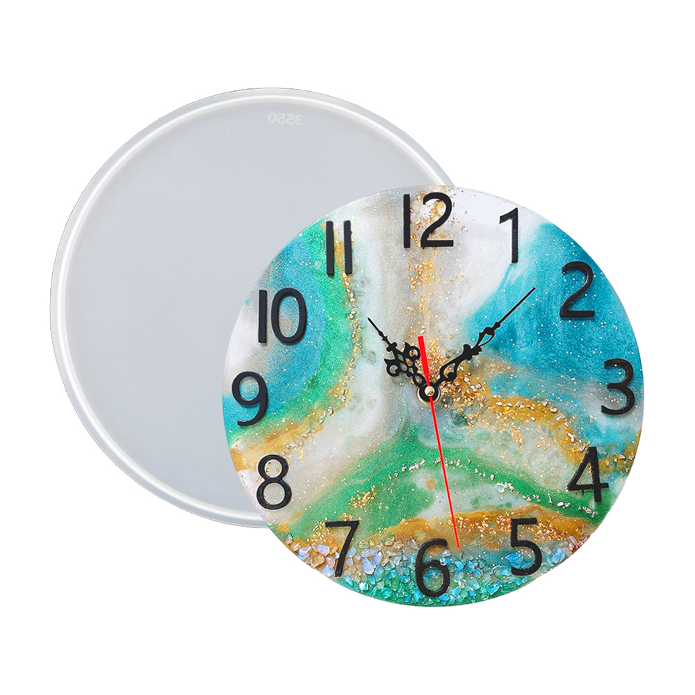 Силиконовая форма DM283 для ча – обзор и цена Resin Art Clock