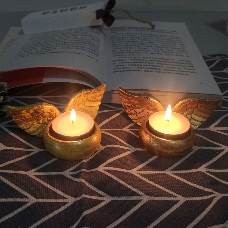 Подсвечник с крыльями ангела,  – обзор и цена Resin Art For Wedding Gift