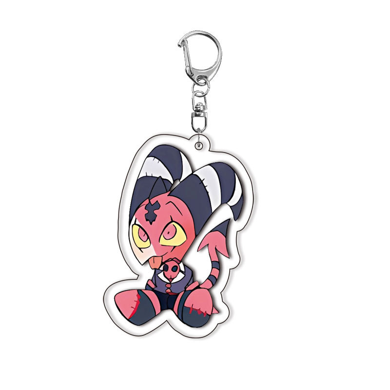 Новые акриловые брелоки Hazbin – обзор и цена Resin Art Store