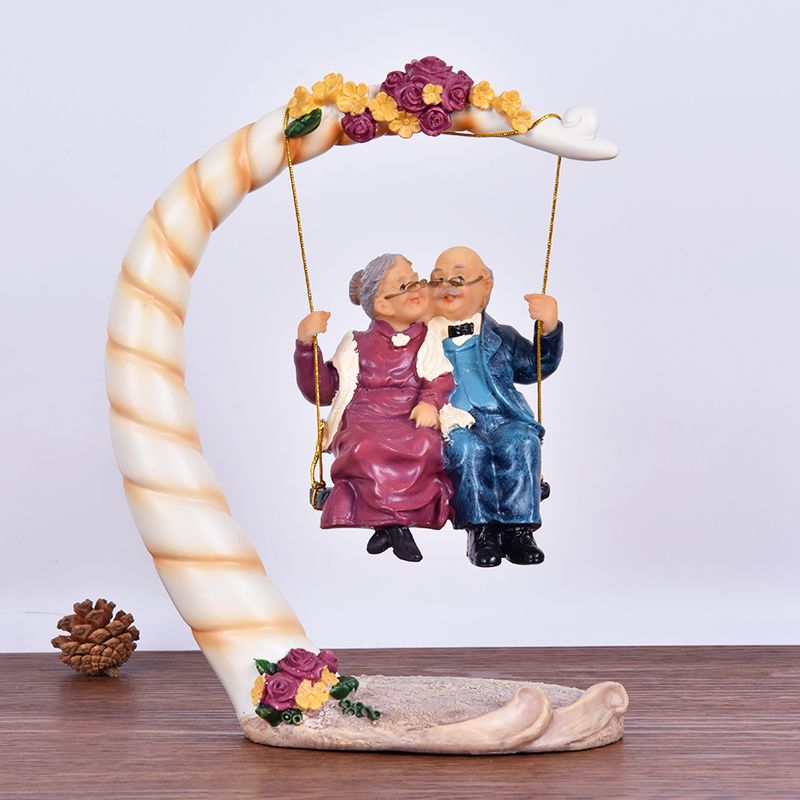 Китайские статуэтки пожилых па – обзор и цена Resin Art For Wedding Gift