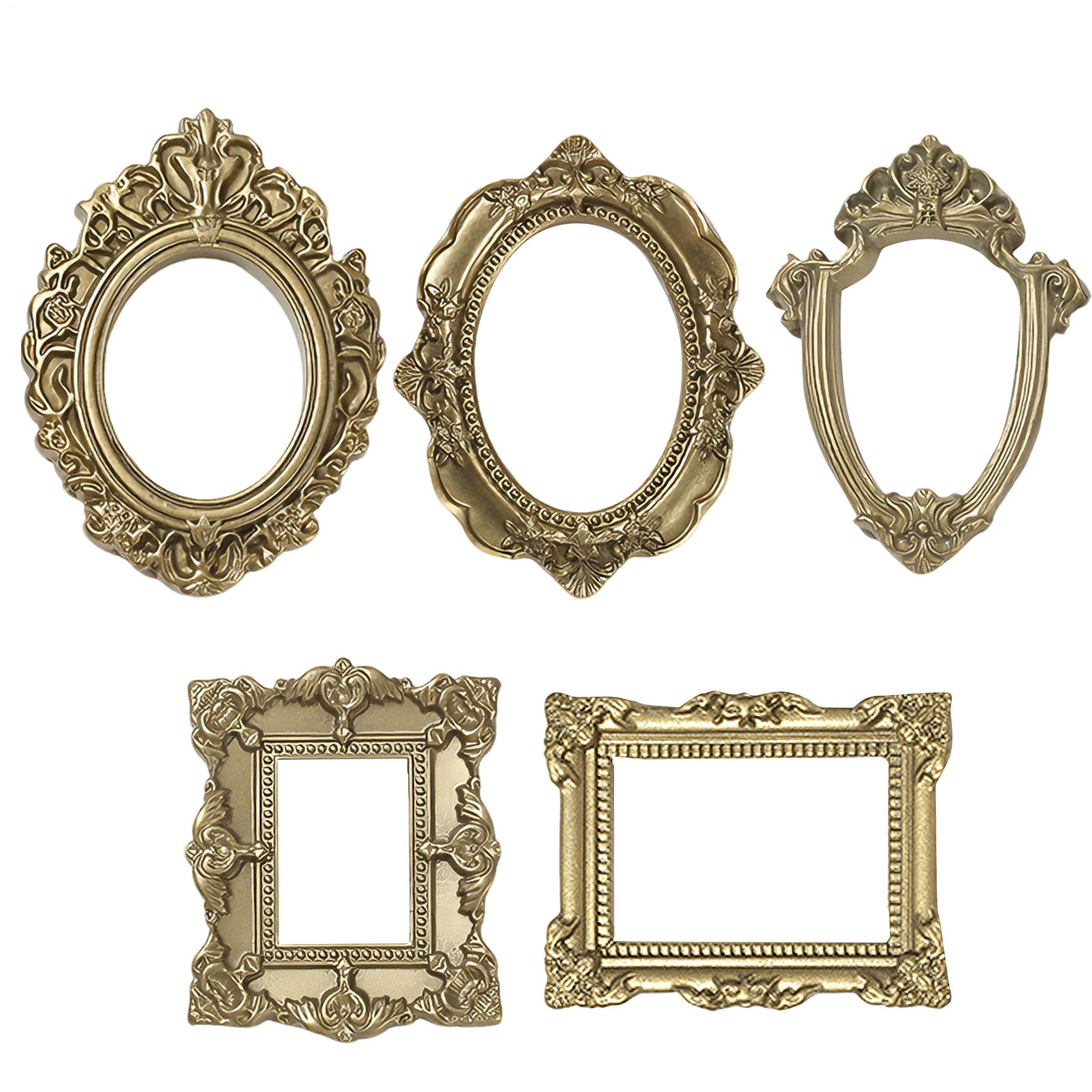 Набор из 5/9 золотых винтажных – обзор и цена Resin Art Photo Frame