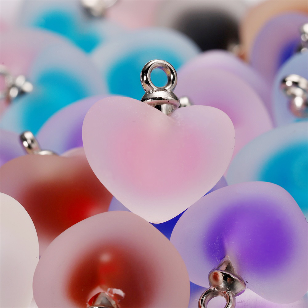 10 шт./лот, матовые разноцветн – обзор и цена Resin Art Necklace