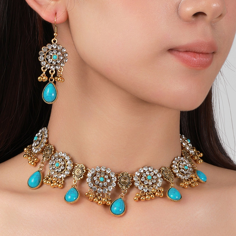 Kymyad Этническое винтажное ож – обзор и цена Resin Art Necklace