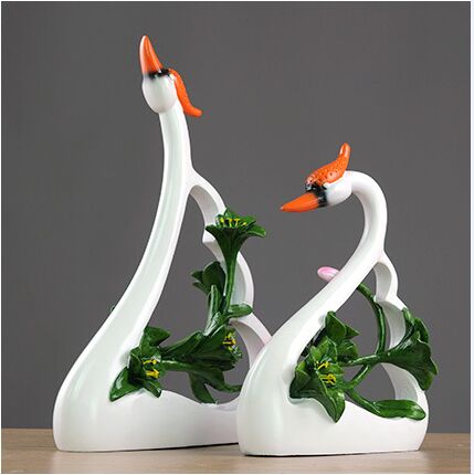 Пары любителей лебедей художес – обзор и цена Resin Art Wedding Gift