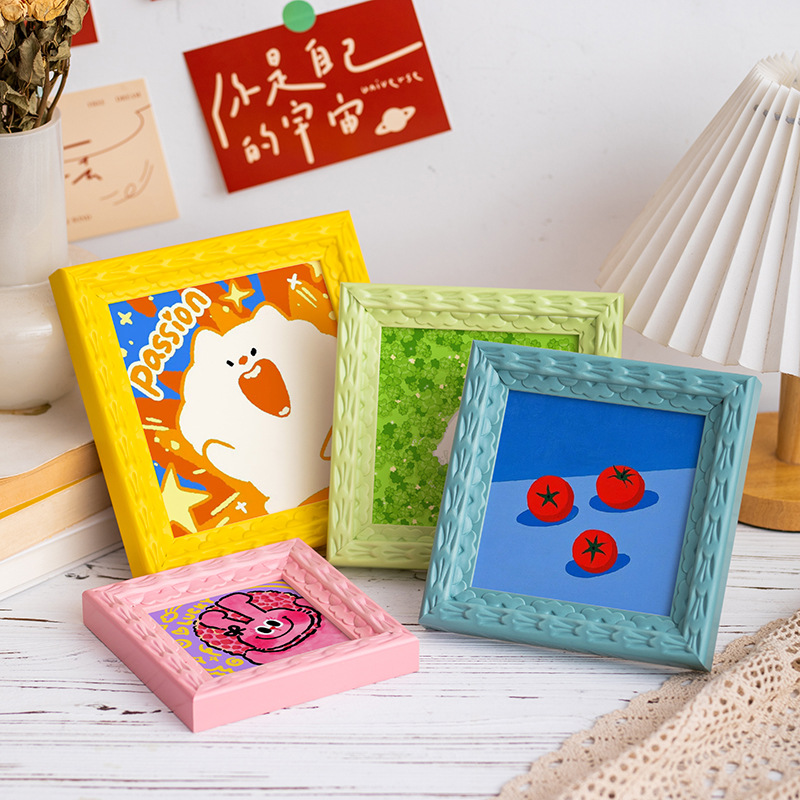 Красочная фоторамка 5 дюймов-A – обзор и цена Resin Art Photo Frame