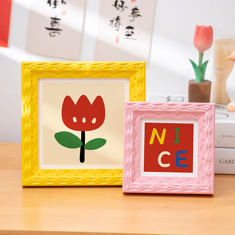 Красочная фоторамка 5 дюймов-A – обзор и цена Resin Art Photo Frame