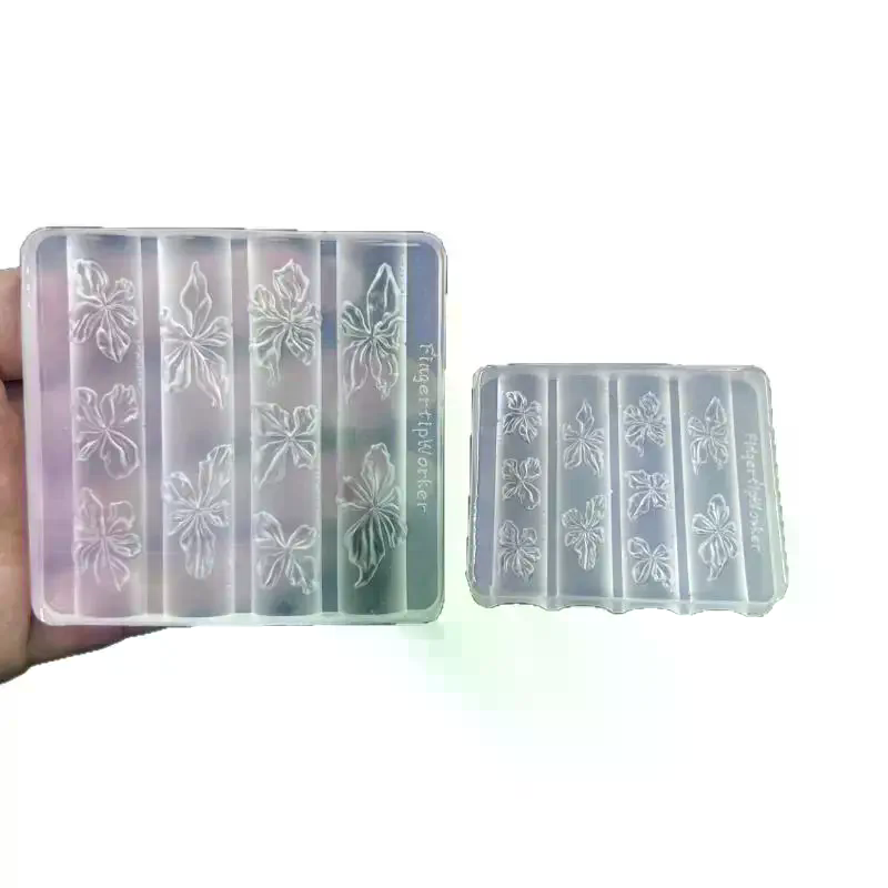 3D-формы для ногтей «Лилия», 2 – обзор и цена Resin Art Using Flowers