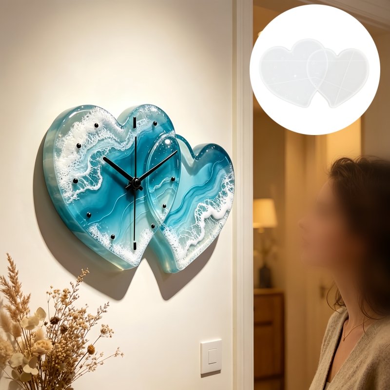 Креативная силиконовая форма д – обзор и цена Resin Art Clock
