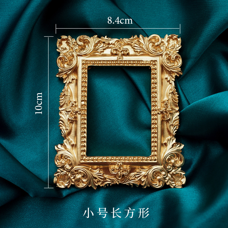 Золотая ретро фоторамка дизайн – обзор и цена Resin Art Photo Frame