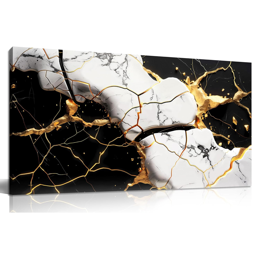 Черная золотая текстура, абстр – обзор и цена Resin Art Images