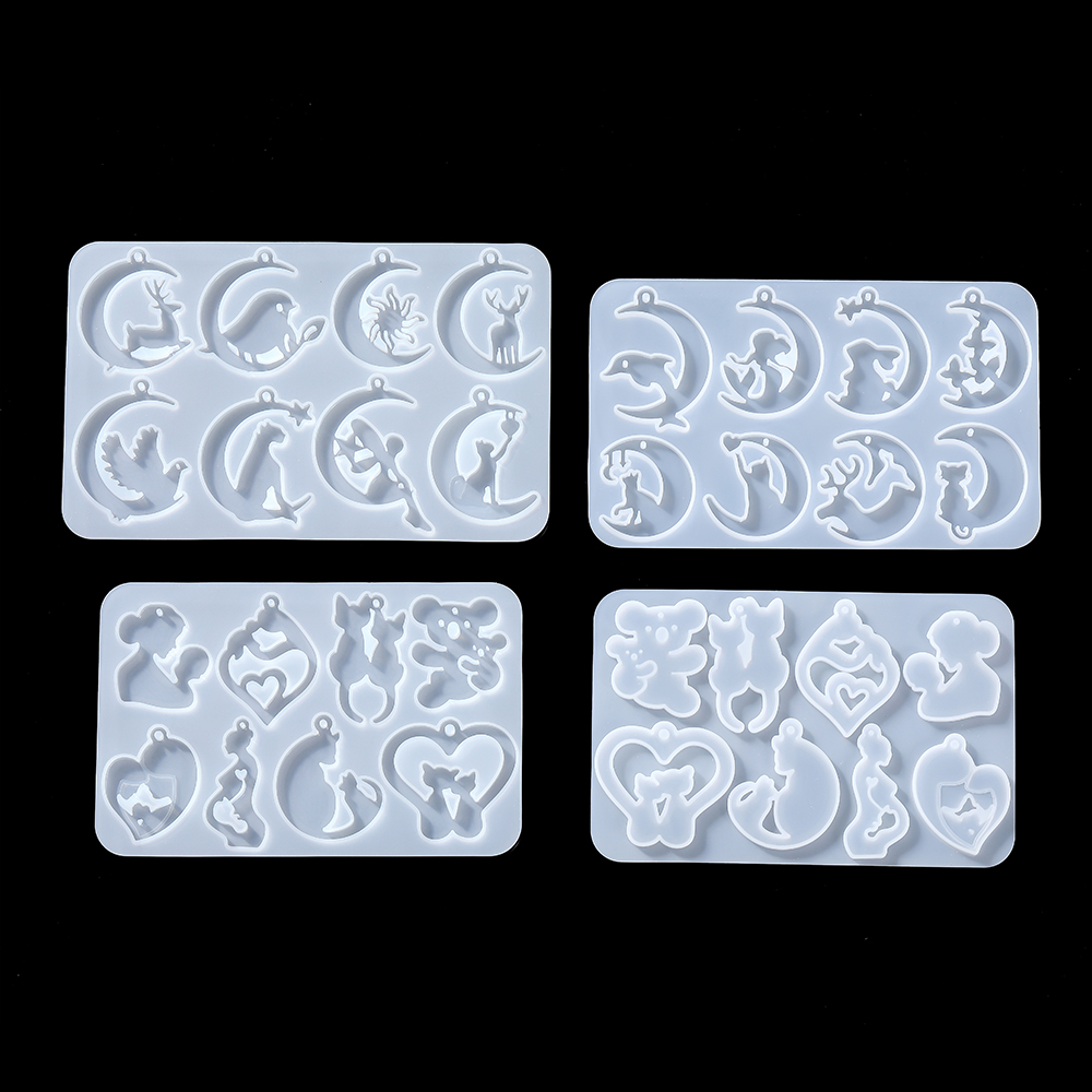 Силиконовая форма для подвесок – обзор и цена Resin Art Alphabet