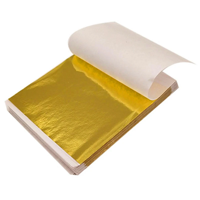 100 шт., 9 см, индивидуальная  – обзор и цена Gold Leaf Foil