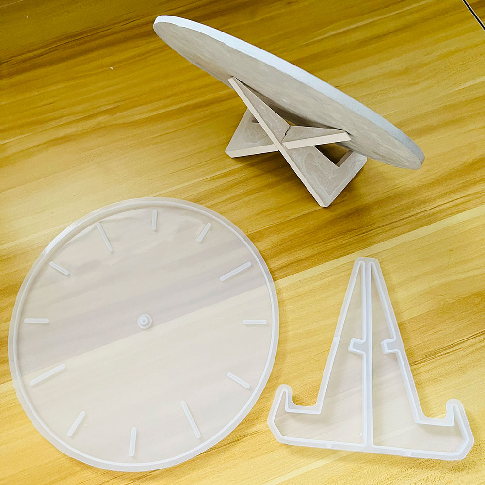 Подставка для циферблата, форм – обзор и цена Resin Art Clock
