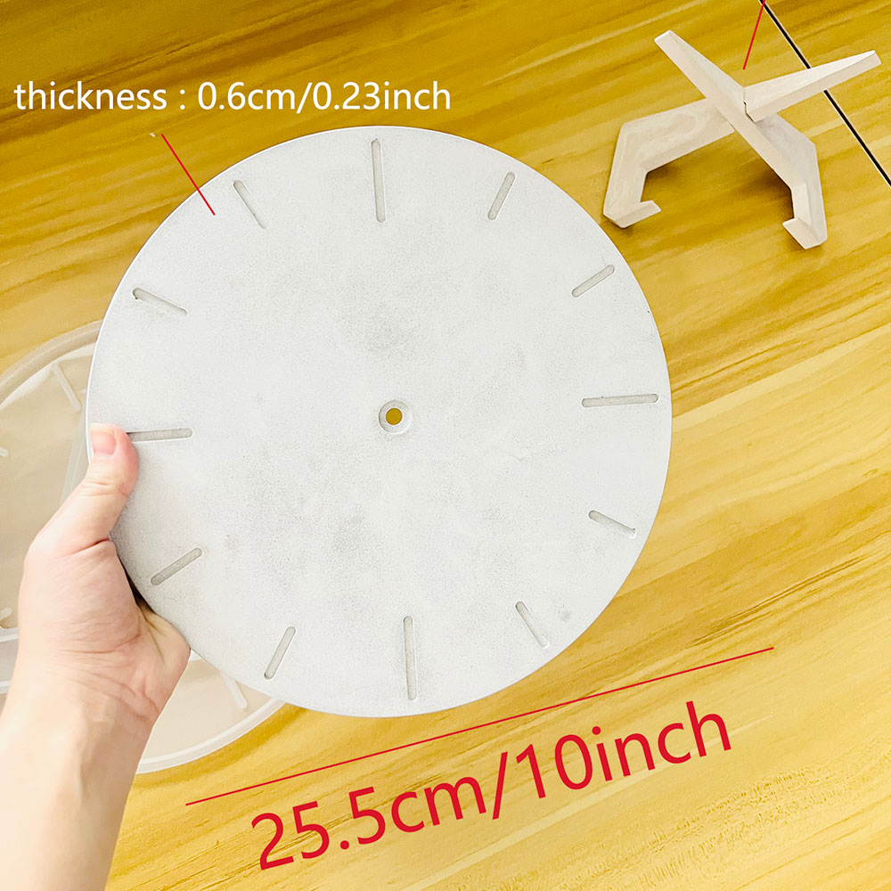 Подставка для циферблата, форм – обзор и цена Resin Art Clock