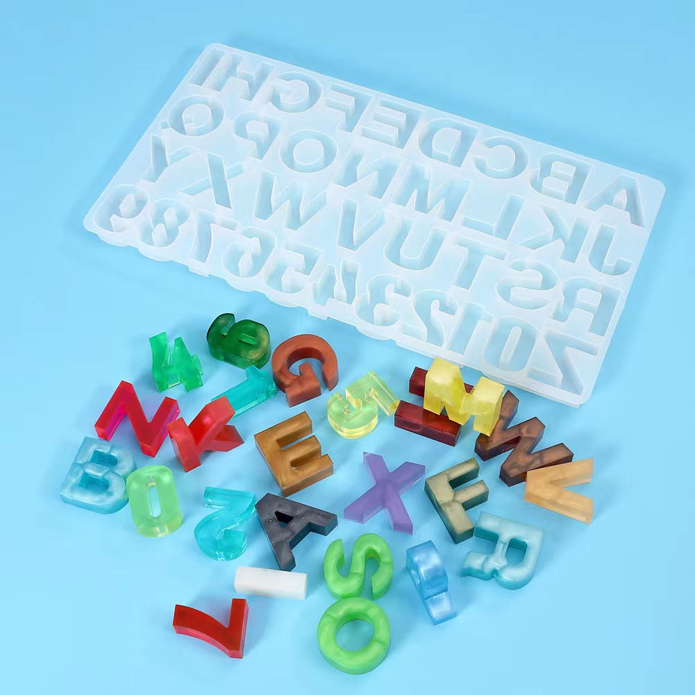 Домашний декор «сделай сам», 1 – обзор и цена Resin Art Alphabet