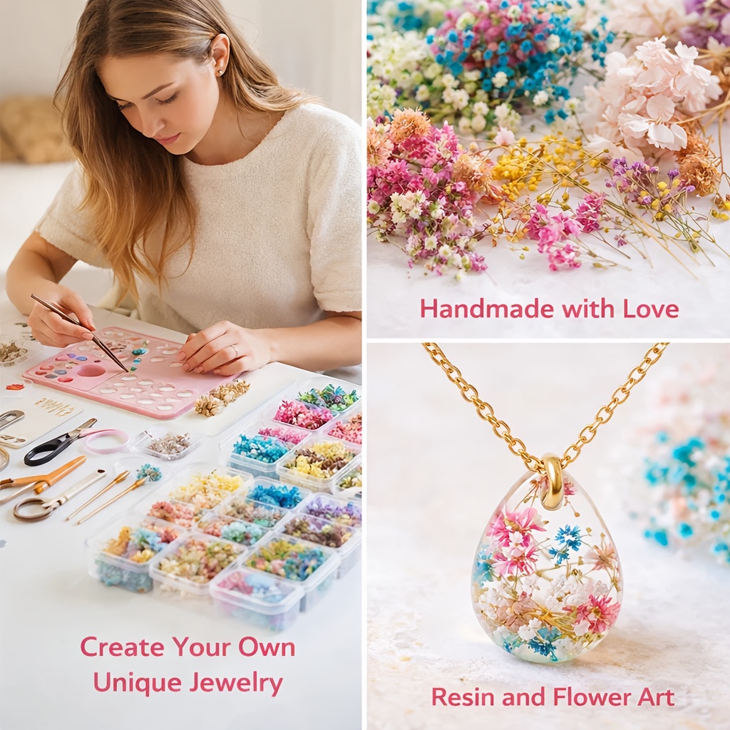 Набор из 10 коробок с сухоцвет – обзор и цена Resin Art For Wedding Gift
