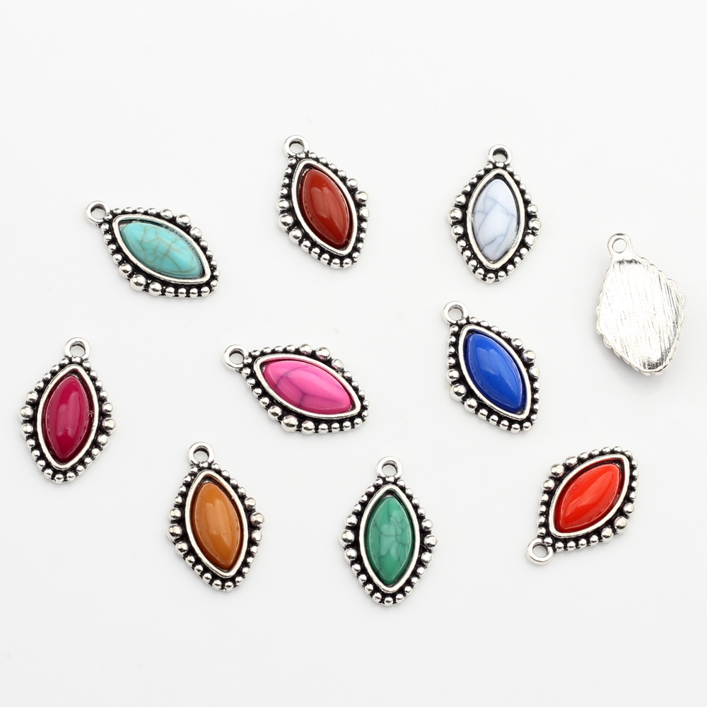 Цинковый сплав, ретро смоляные – обзор и цена Resin Art Necklace