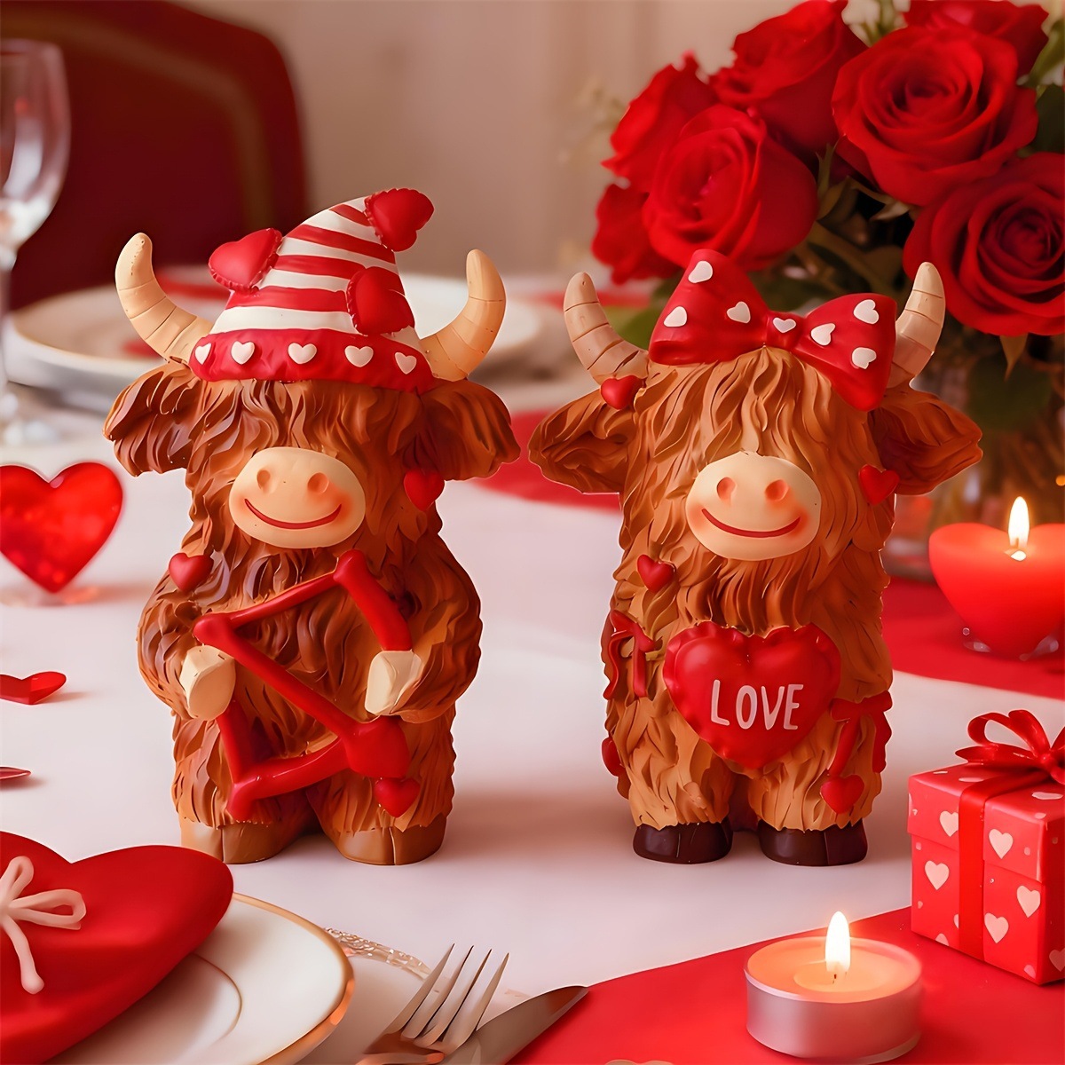Парные фигурки высокогорных ко – обзор и цена Resin Art For Wedding Gift