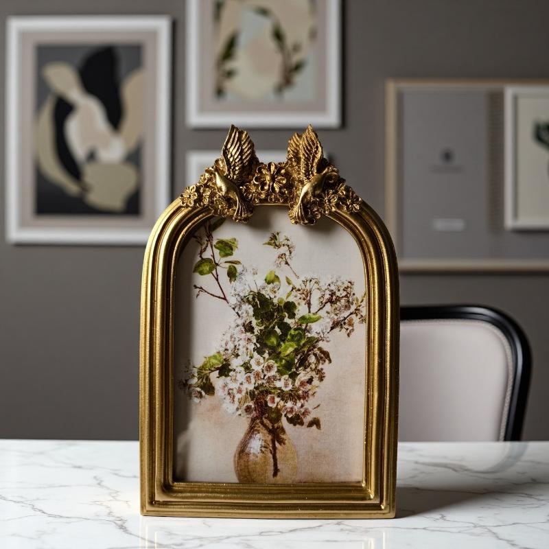 Овальная фоторамка для декора  – обзор и цена Resin Art Photo Frame