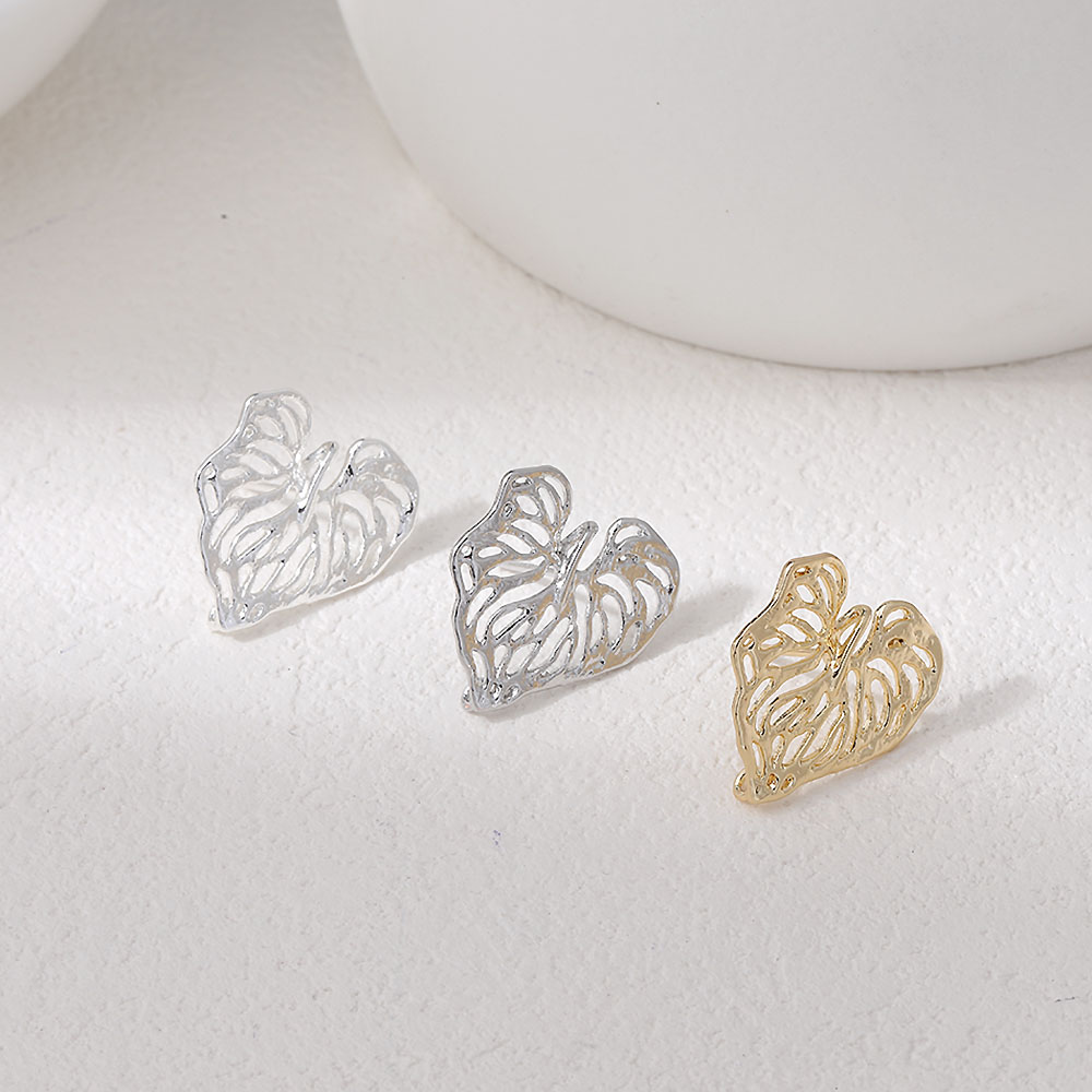 4 шт. изысканные подвески в ви – обзор и цена Gold Leaf Foil