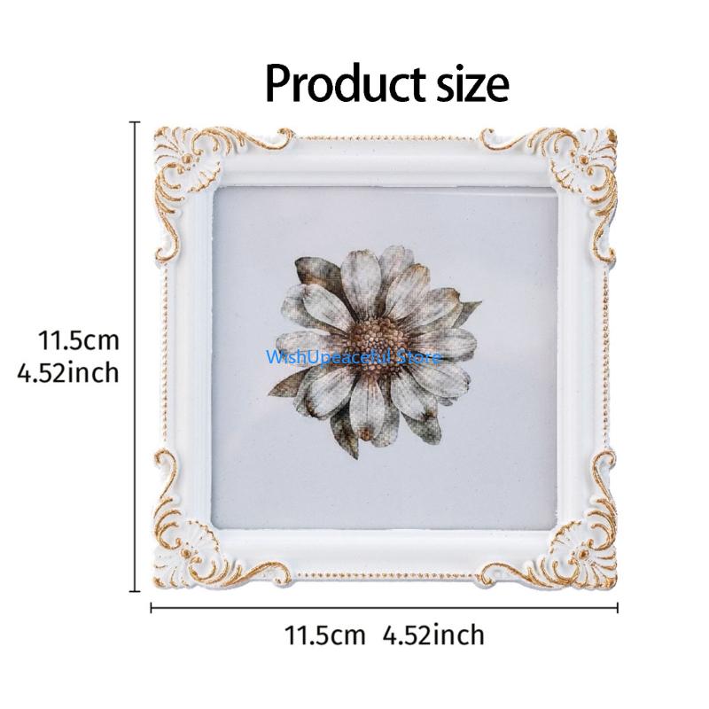 34YA Ретро фоторамка, декорати – обзор и цена Resin Art Photo Frame