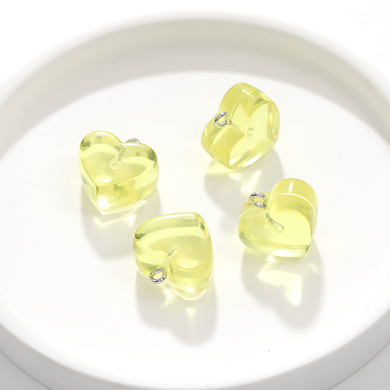 10 шт. 15x18 мм разноцветные п – обзор и цена Resin Art Necklace
